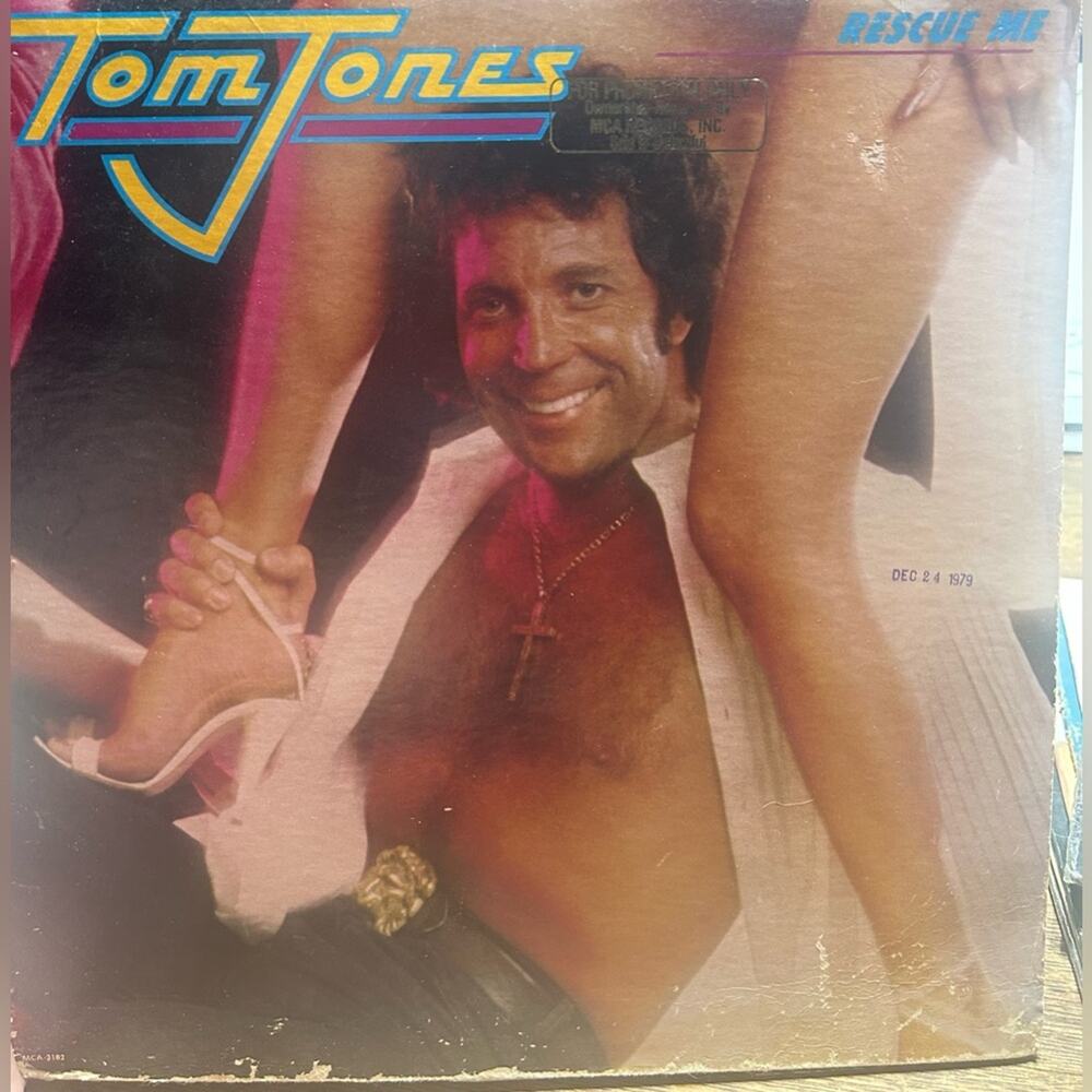 Tom Jones 'Rescue Me' Vinyl Record 1979